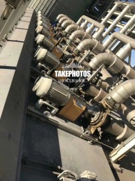 清水離(li)心泵使用(yong)現場